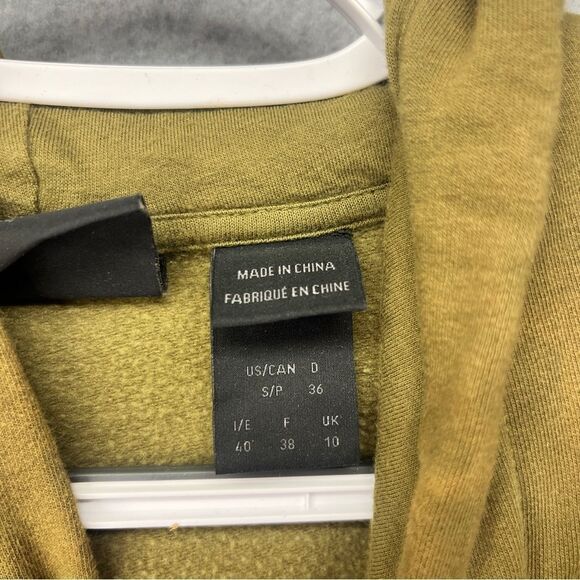 Fenty X Puma by Rihanna Hoodie Sweatshirt Oversized Green Embroidered‎ Size S - Picture 6 of 12